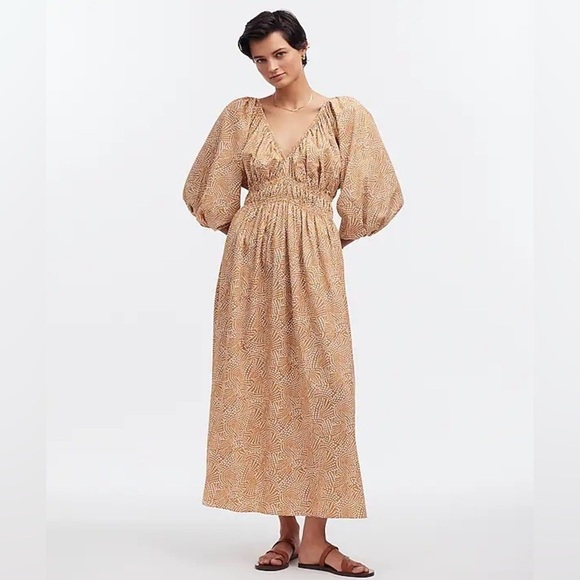Madewell Tan Maxi Dress - Picture 1 of 14